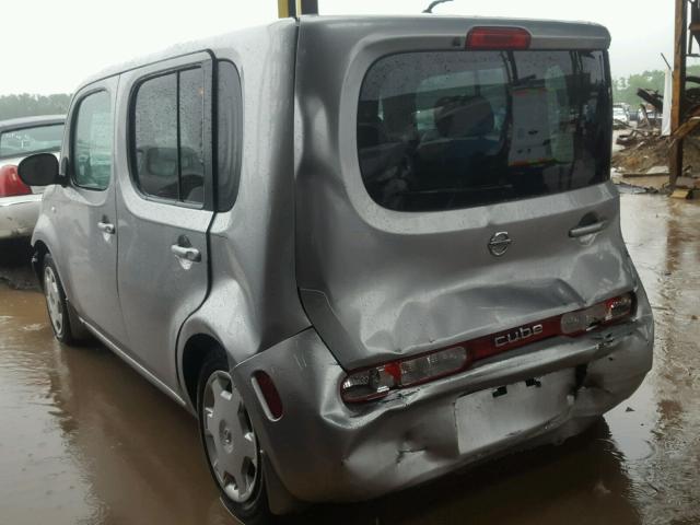 JN8AZ28R29T131519 - 2009 NISSAN CUBE BASE SILVER photo 3