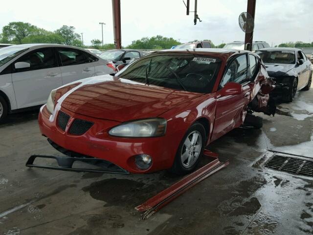2G2WP552X81151820 - 2008 PONTIAC GRAND PRIX 红色 照片 2