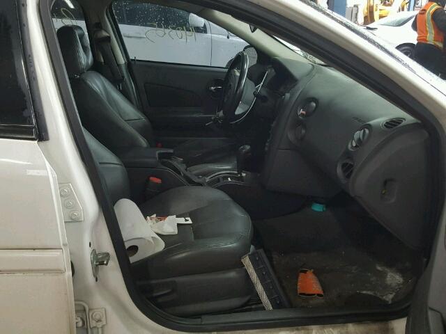 2G2WS522341141496 - 2004 PONTIAC GRAND PRIX WHITE photo 5