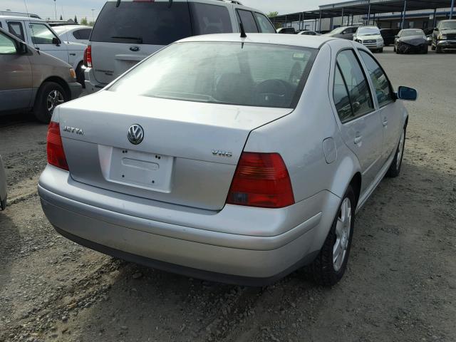 3VWSE29M3YM149293 - 2000 VOLKSWAGEN JETTA GLS SILVER photo 4