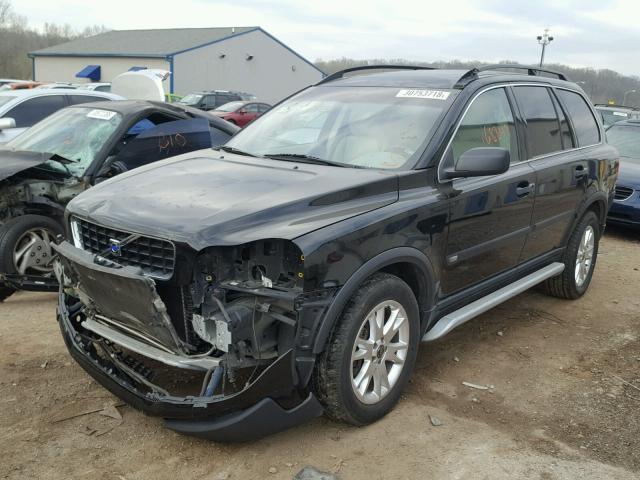 YV1CM91H541046217 - 2004 VOLVO XC90 T6 BLACK photo 2