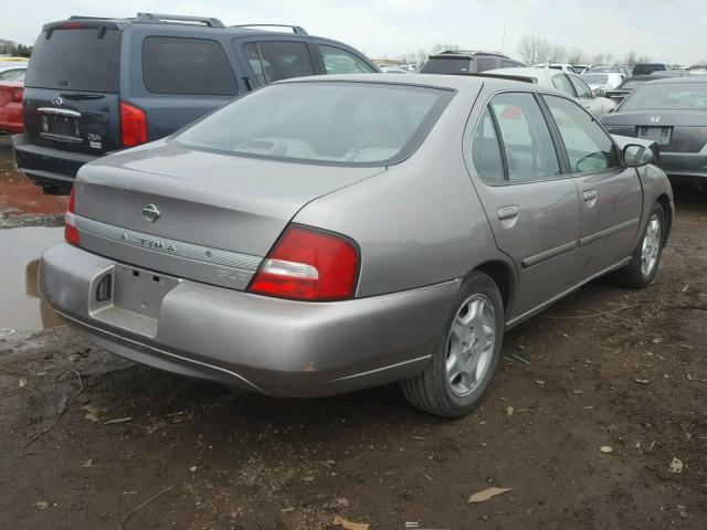 1N4DL01A71C127480 - 2001 NISSAN ALTIMA GXE GRAY photo 4