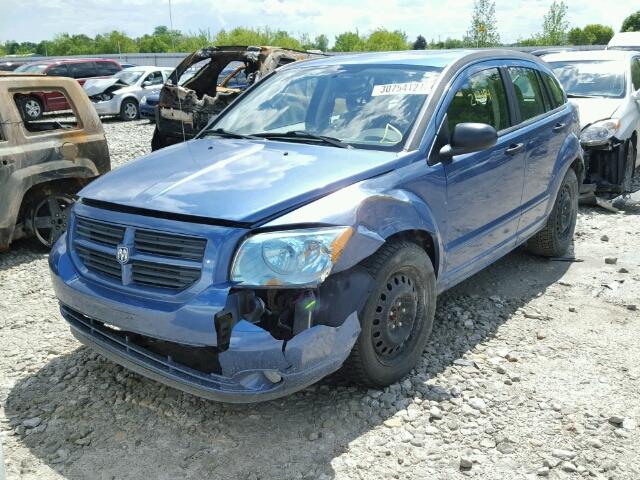 1B3HB48C47D116549 - 2007 DODGE CALIBER SX BLUE photo 2