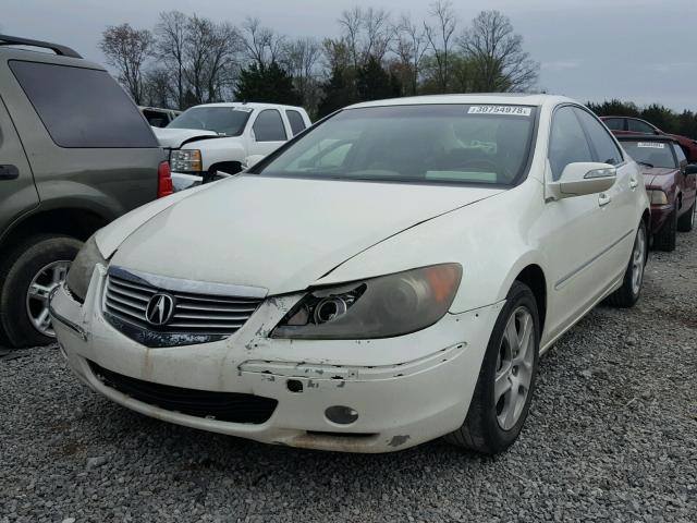 JH4KB16546C003789 - 2006 ACURA RL WHITE photo 2