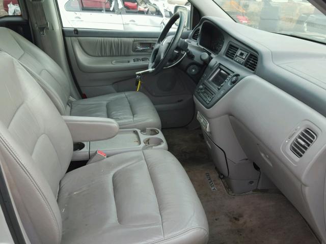 5FNRL18744B097815 - 2004 HONDA ODYSSEY EX SILVER photo 5