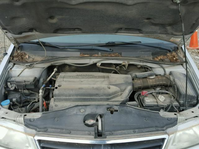 5FNRL18744B097815 - 2004 HONDA ODYSSEY EX SILVER photo 7