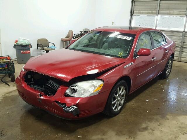 1G4HR57YX6U161485 - 2006 BUICK LUCERNE CX MAROON photo 2