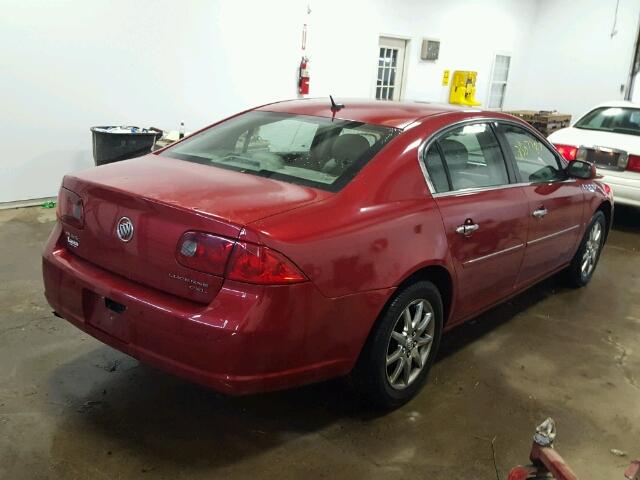 1G4HR57YX6U161485 - 2006 BUICK LUCERNE CX MAROON photo 4