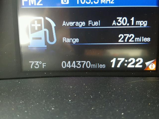 2HGFG3B10CH507933 - 2012 HONDA CIVIC EXL WHITE photo 8