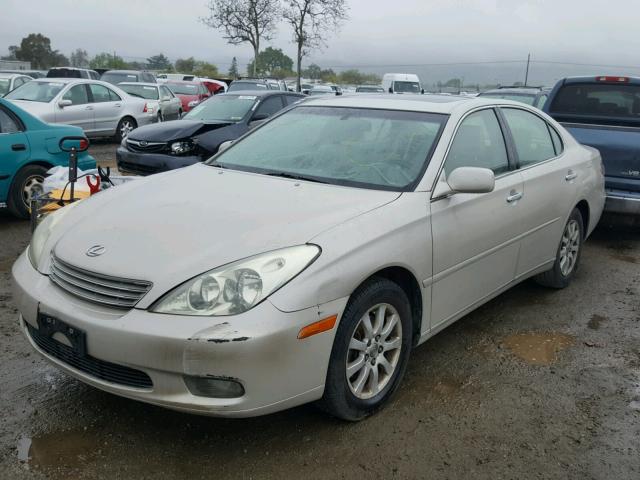 JTHBF30G520041263 - 2002 LEXUS ES 300 TAN photo 2