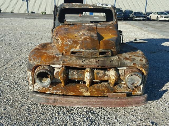 R1A126269 - 1951 FORD F1 BURN photo 10