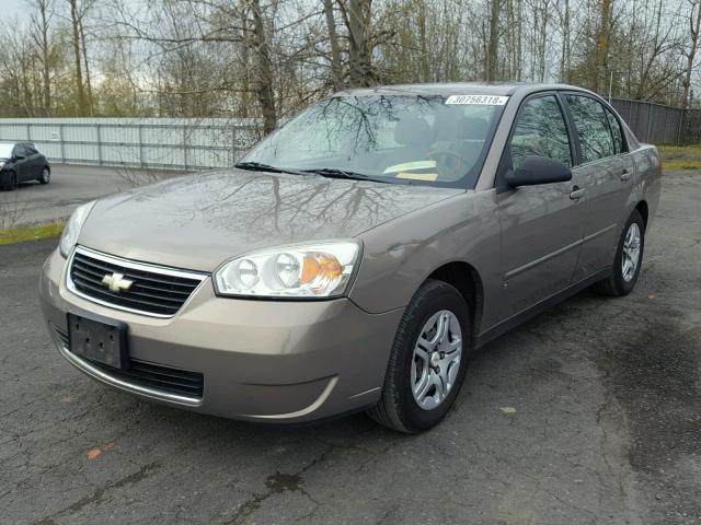 1G1ZS58F27F277112 - 2007 CHEVROLET MALIBU LS ყავისფერი ფოტო 2