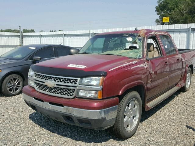 2GCEC13Z071174646 - 2007 CHEVROLET SILVERADO RED photo 2