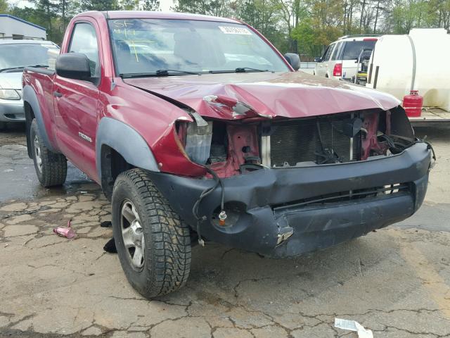 5TEPX42N36Z288034 - 2006 TOYOTA TACOMA RED photo 1