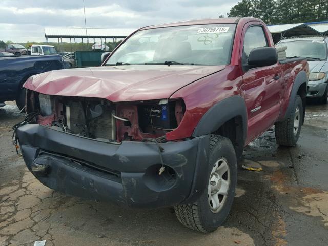 5TEPX42N36Z288034 - 2006 TOYOTA TACOMA RED photo 2