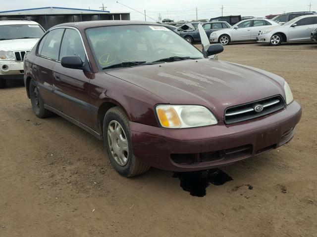 4S3BE635117214721 - 2001 SUBARU LEGACY L BURGUNDY photo 1