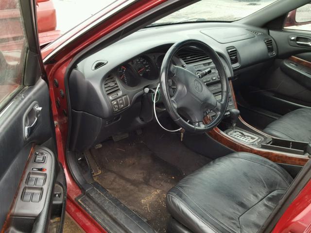 19UUA5668YA019815 - 2000 ACURA 3.2TL RED photo 9