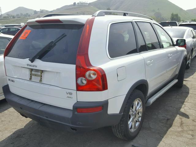 YV1CZ852251179844 - 2005 VOLVO XC90 V8 WHITE photo 4