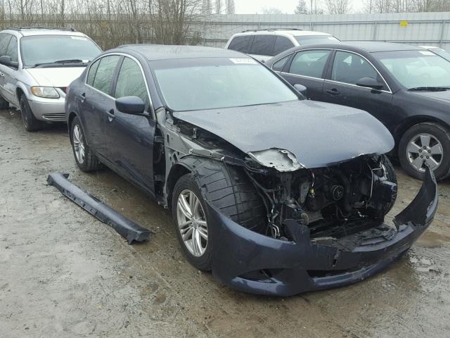 JN1CV6AR8DM760886 - 2013 INFINITI G37 BLUE photo 1