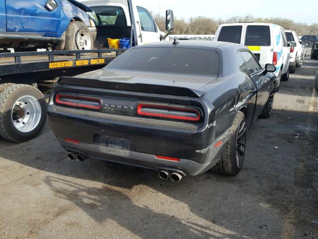 2C3CDZBT4FH823200 - 2015 DODGE CHALLENGER BLACK photo 4