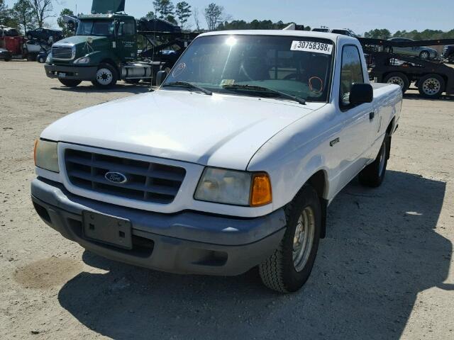 1FTYR10D22TA63359 - 2002 FORD RANGER WHITE photo 2