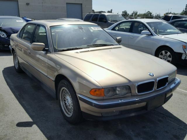 WBAGH8344YDP08869 - 2000 BMW 740 IL GOLD photo 1