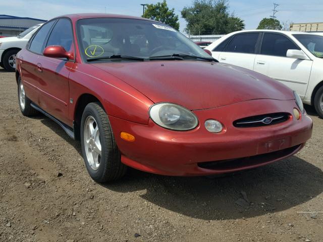 1FAFP53S8XA317518 - 1999 FORD TAURUS SE RED photo 1