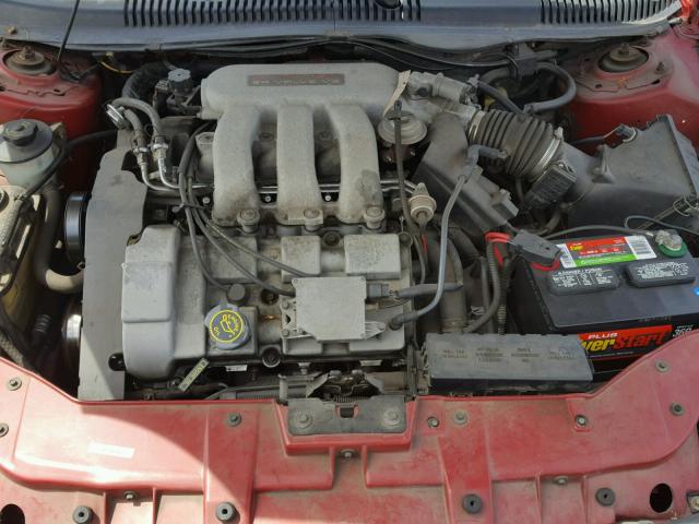 1FAFP53S8XA317518 - 1999 FORD TAURUS SE RED photo 7