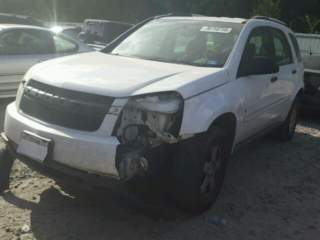 2CNDL13FX86339779 - 2008 CHEVROLET EQUINOX LS WHITE photo 2