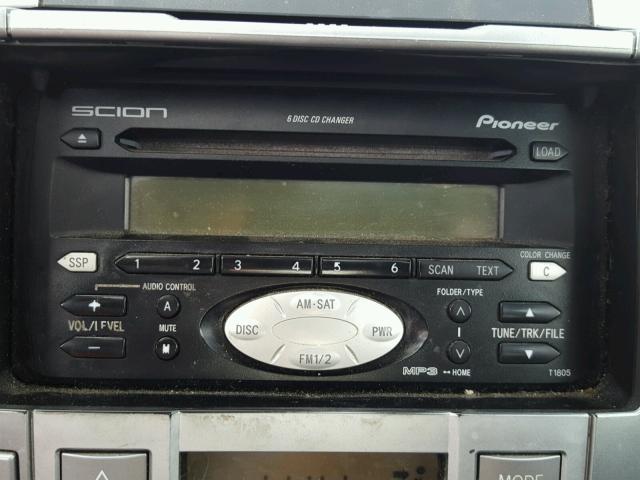 JTKDE167X50055763 - 2005 TOYOTA SCION TC 黑色 照片 9