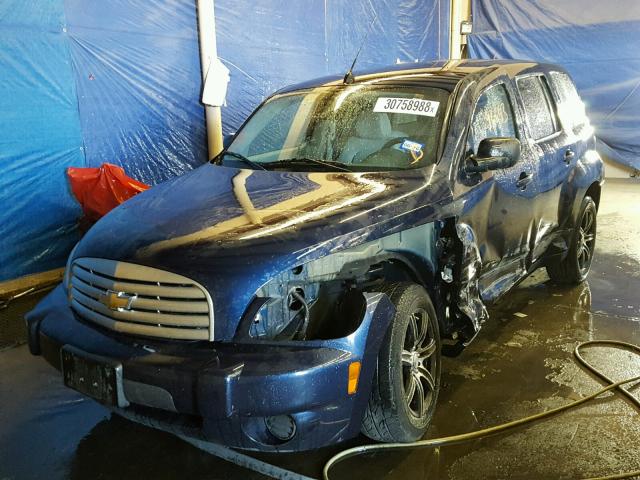 3GNCA13B09S580201 - 2009 CHEVROLET HHR LS BLUE photo 2