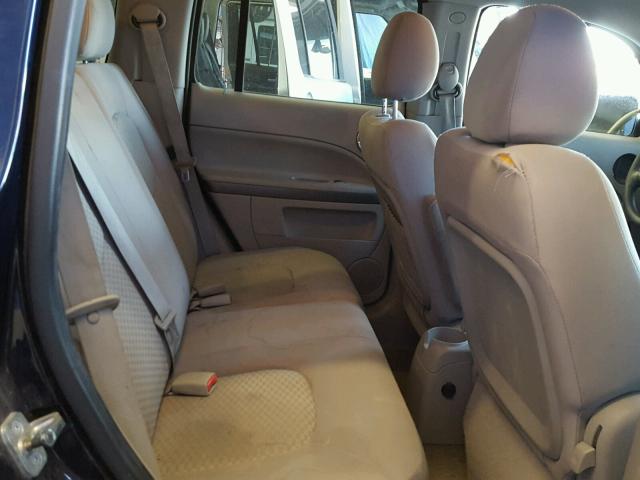 3GNCA13B09S580201 - 2009 CHEVROLET HHR LS BLUE photo 6