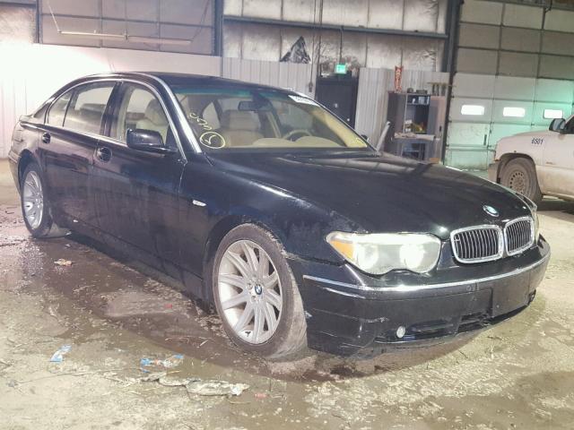 WBAGN63493DR15960 - 2003 BMW 745 LI BLACK photo 1