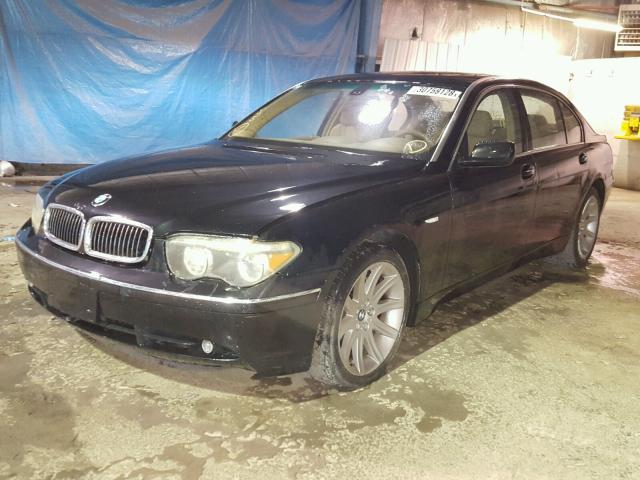 WBAGN63493DR15960 - 2003 BMW 745 LI BLACK photo 2