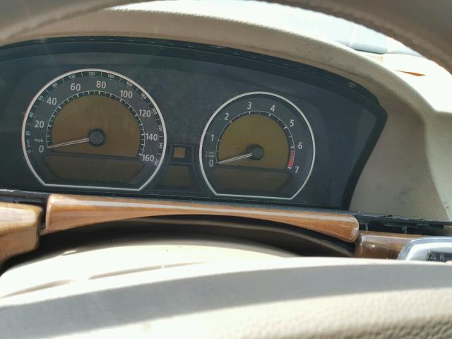 WBAGN63493DR15960 - 2003 BMW 745 LI BLACK photo 8