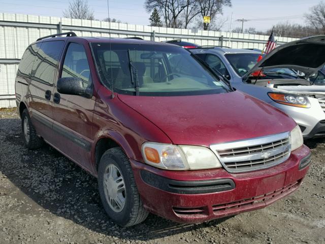 1GNDX03E04D236528 - 2004 CHEVROLET VENTURE BURGUNDY photo 1