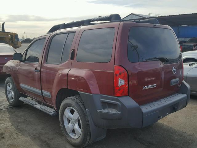 5N1AN08W96C501034 - 2006 NISSAN XTERRA OFF RED photo 3