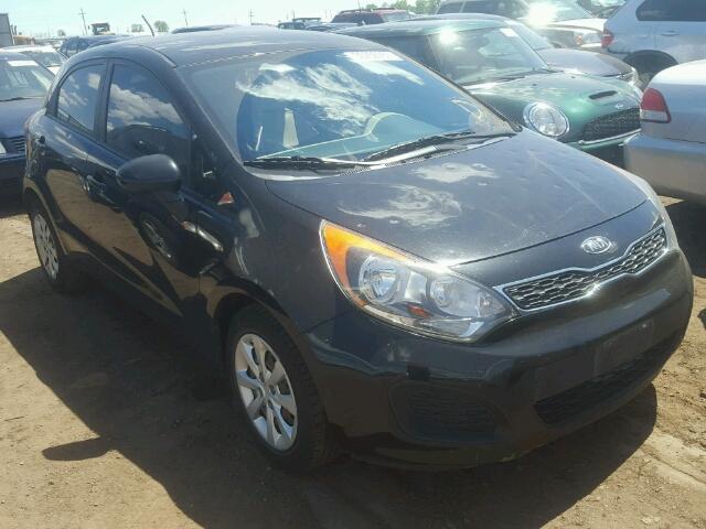 KNADN5A37C6006417 - 2012 KIA RIO EX/SX BLACK photo 1