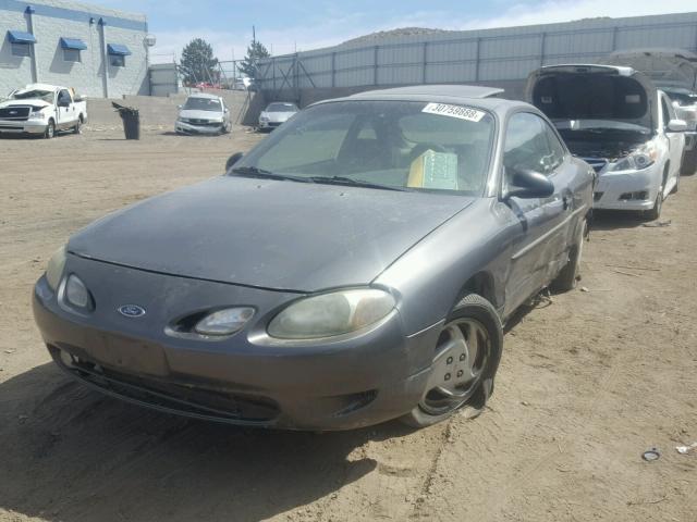 3FAFP11332R206412 - 2002 FORD ESCORT ZX2 GRAY photo 2