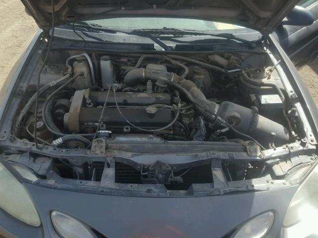 3FAFP11332R206412 - 2002 FORD ESCORT ZX2 GRAY photo 7