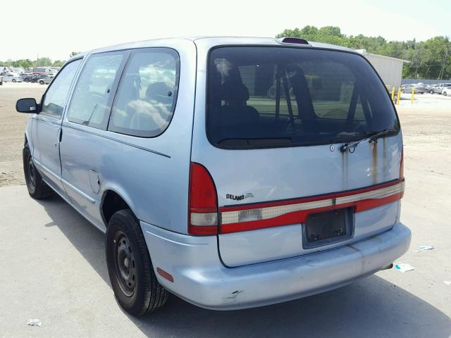 4M2ZV111XWDJ18333 - 1998 MERCURY VILLAGER BLUE photo 3