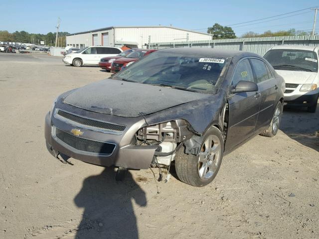 1G1ZB5E0XCF307662 - 2012 CHEVROLET MALIBU LS BROWN photo 2