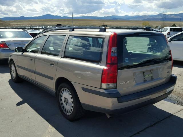 YV1SW58D312033764 - 2001 VOLVO V70 2.4T BEIGE photo 3