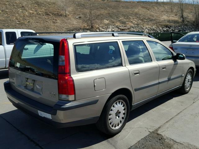 YV1SW58D312033764 - 2001 VOLVO V70 2.4T BEIGE photo 4