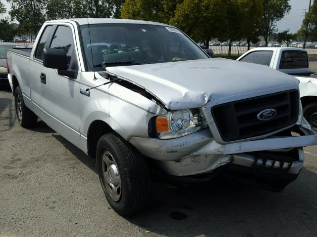 1FTRX12W15NB04467 - 2005 FORD F150 SILVER photo 1