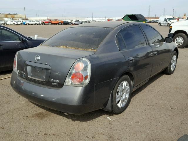 1N4AL11D16N347910 - 2006 NISSAN ALTIMA S GRAY photo 4