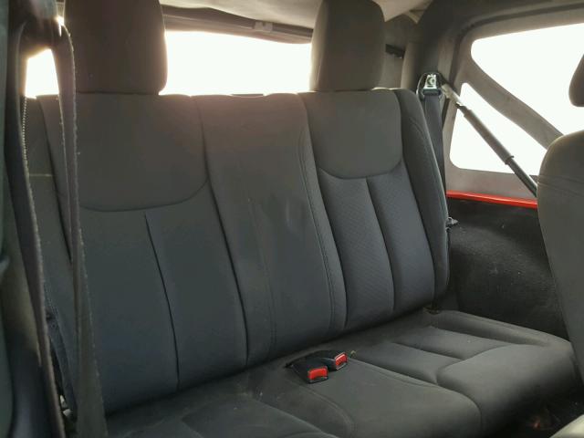 1C4AJWAG4FL750962 - 2015 JEEP WRANGLER S RED photo 6