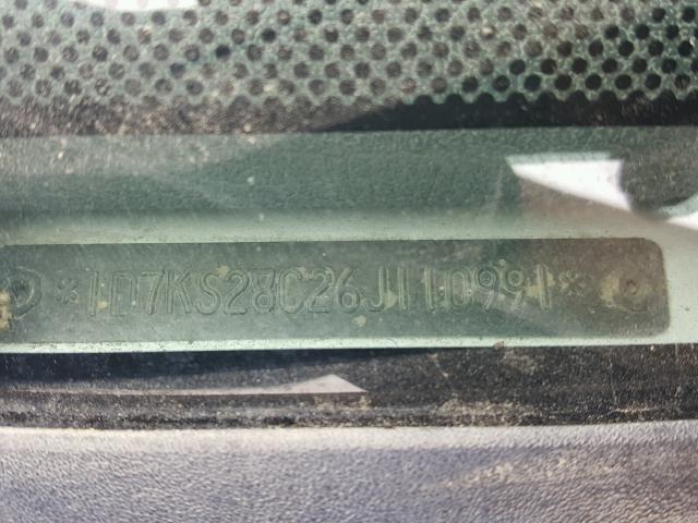 1D7KS28C26J110991 - 2006 DODGE RAM 2500 S 白色 照片 10