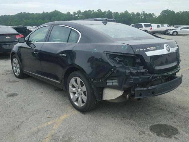 1G4GC5E38DF313091 - 2013 BUICK LACROSSE BLACK photo 3