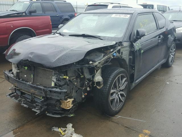 JTKJF5C77E3075074 - 2014 TOYOTA SCION TC 黑色 照片 2